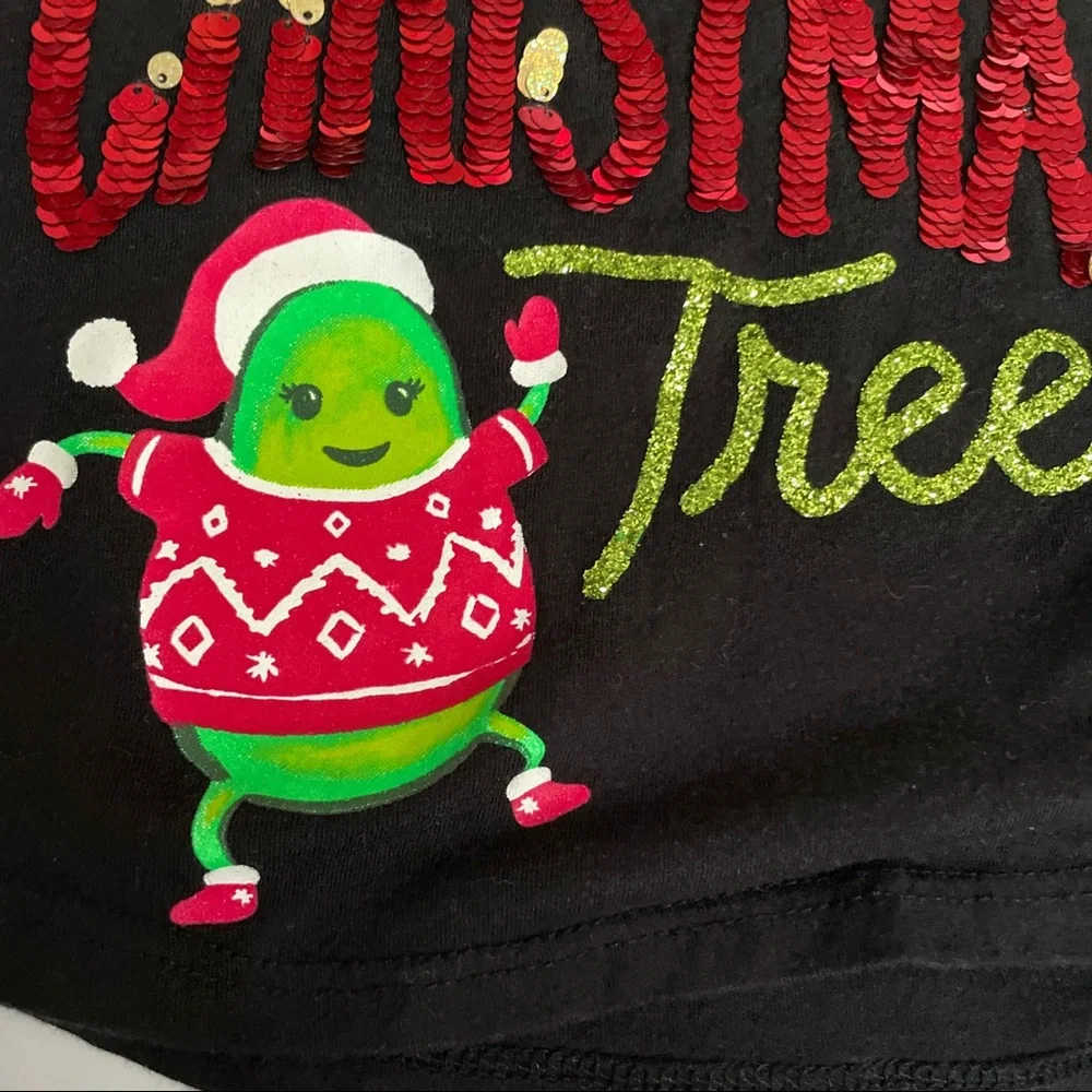 Justice Christmas tee